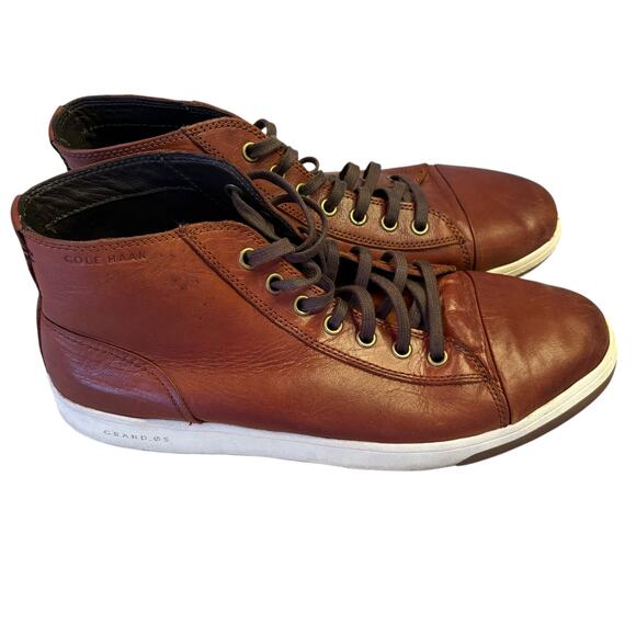 Cole Haan Grand 0s High Tops Size 9 M - Picture 2 of 6